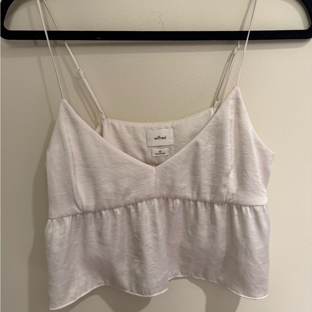 Wilfred babydoll crop Top